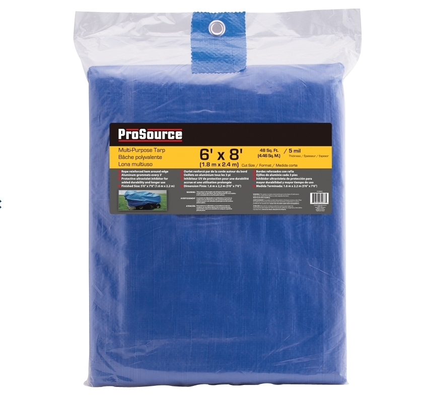 Tarp MD Duty Blue 6x8FT