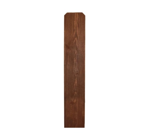 5/8x5.5x8' DE KD Cedar Prestained Dark Walnut Picket