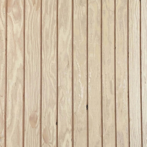5/8x4'x8' T1-11 Deco Grade Pine 4" On Center